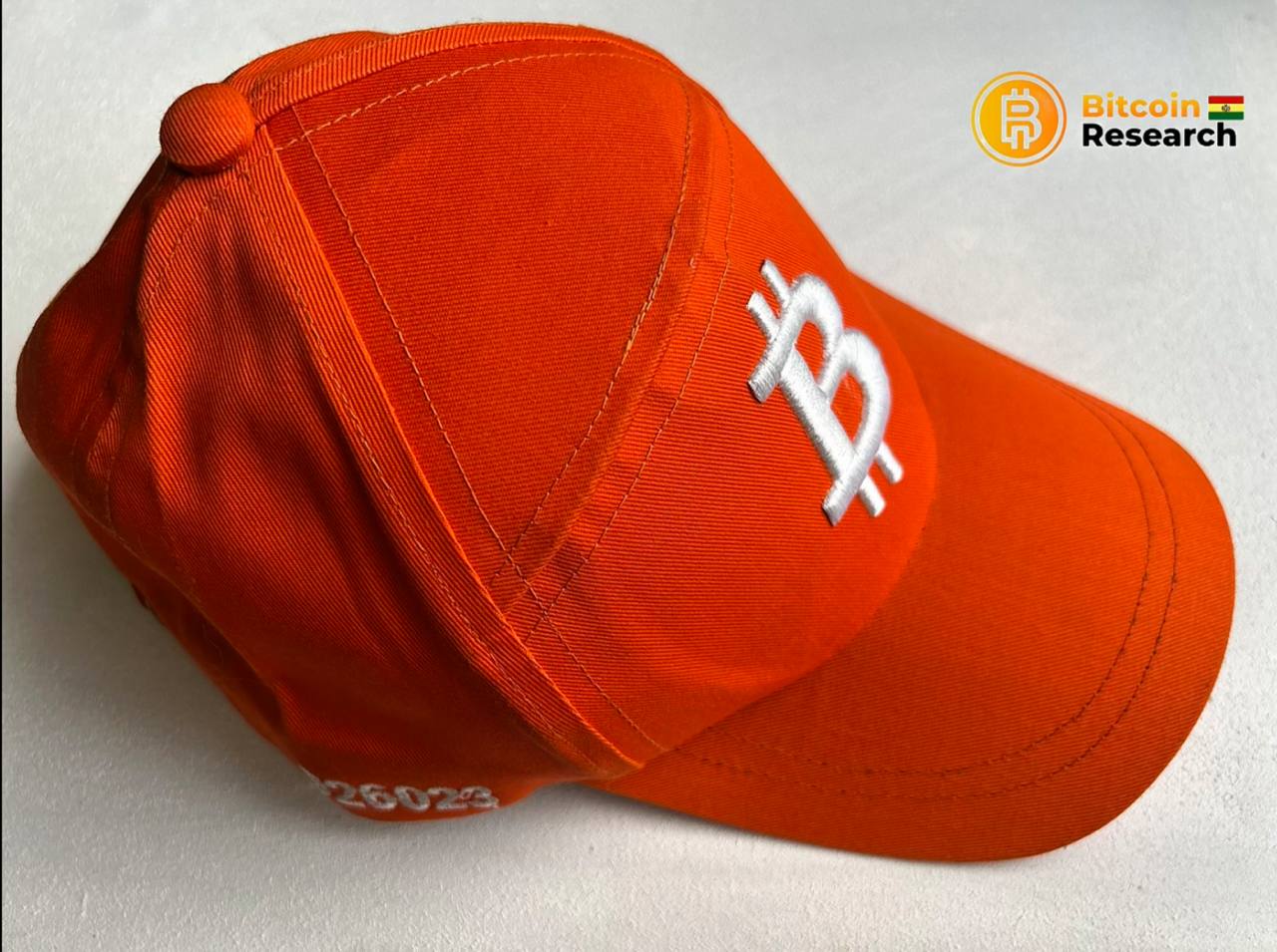 Gorra Bitcoin Naranja